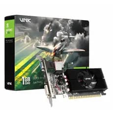 Placa Vídeo Desktop G210 DDR3 1GB 64 Bits HDMI VGA DVI Custo-Benefício Para Escritório