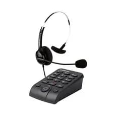 Telefone Headset Intelbras HSB 40 Com Base Discadora e Cancelamento de Ruído