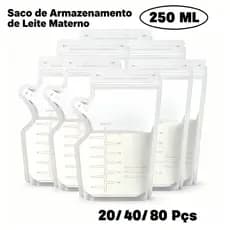 Kit 20/40/60/80 Units Maternity Baby Milk Freezing Bags