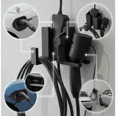 Suporte De Parede Para Carregador Portátil de Carro Elétrico BMW BYD GWM VOLVO - SUPORTE UNIVERSAL