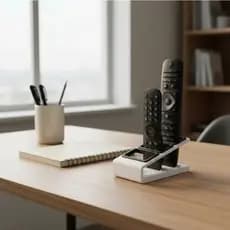 Suporte Triplo De Mesa Organizador Para Controle Remoto
