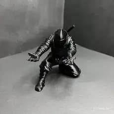 Suporte para Canetas Samurai, Estilo Ninja de Anime Japonês, Organizador de Lápis para Decoração de Mesa, Suporte para C