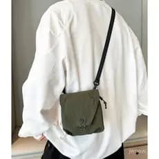 Bolsa transversal VXRW para casal, estilo coreano, bolsa de ombro esportiva moderna, bolsa casual unissex simples.%%