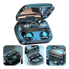 Fone Bluetooth Tws De Ouvido Resistente À Água Sem Fio M10