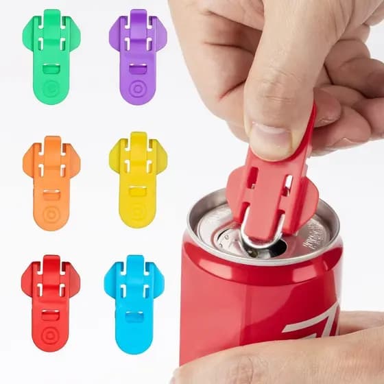 Fácil Abridor De Latas Protetor De Tampa De Bebidas Plástico Premium Capa Para Refrigerante Cerveja Poeira Proteção Cont