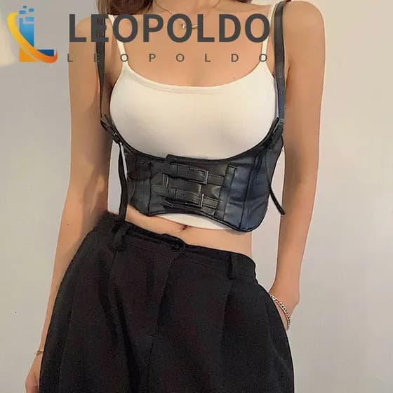 LEOPOLDO Suspensórios De Cintura Extra Larga Bandagem Alta Saia Decorações Emagrecimento Corpo Lolita Cintos