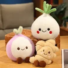 Bonito simulação brinquedo de pelúcia boneca vegetal elfo dos desenhos animados boneca agarrar boneca crianças presentes