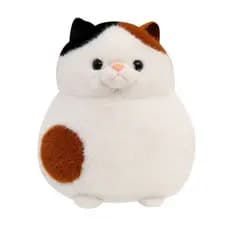 Super macio toque calmante gato bola boneca de pelúcia bonito sorte gato travesseiro crianças companheiro boneca decoraç