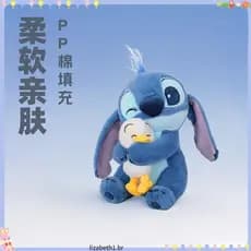 Stitch Estrela Boneca Do Bebê Lilo Ponto Abraçando Patos De Pelúcia Decoração Quarto Da Menina Travesseiro Pano Bonecas