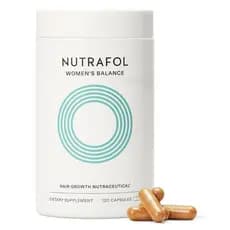 Nutrafol Equilíbrio Feminino Crescimento Capilar, Idades 45 e Acima, Clinicamente Comprovado para Cabelo Visivelmente Ma