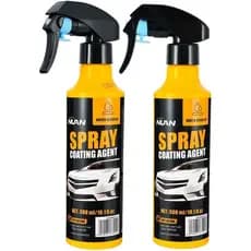 NUAN2-Pack Nano Revestimento Cerâmico Hidrofóbico, Kit de Revestimento Automotivo de 300ml, Proteção Fácil para Pintura