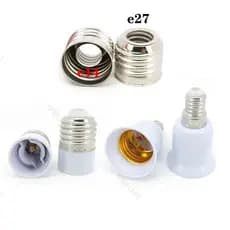 5/10 Pçs E14 Para E27 A E14 LED Luz base Da Lâmpada De Energia Soquete Titular Conversor Adaptador AC À Prova De Fogo Il