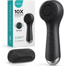 Escova Facial COSLUS FBS03: 2 em 1 com Rotação e Vibração Patenteada, Esfoliador Elétrico com Função Automática, Escova