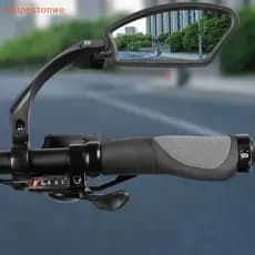 [baipestonwe] Espelho Retrovisor Com Lente HD 360 ° Giratório Para Mountain Bike , Amplo Campo De Visão , Acessórios De