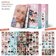 Kpop 92 Unidades/Conjunto Idol Stray Kids Lomo Cards Meninos Cartões Fotográficos Para Coleção De Fãs