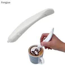 Fengjue Caneta De Café Elétrica Especiarias Latte Leite Arte Para Bolo Decoração Desenhar Em Barista Ferramentas Barra S