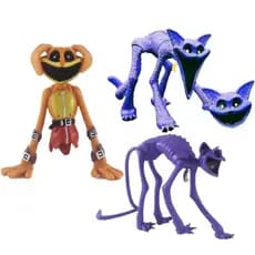 Personagem de ação papoula jogo tempo sorriso padrão DogDay Catnap boneca modelo 10CM jogo de terror brinquedo XWNO