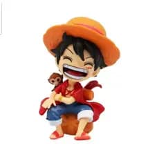 Figure Action One Piece Luffy, Roronoa Zoro Boneco One Piece  Luffy e Zoro Figura de Coleção em PVC