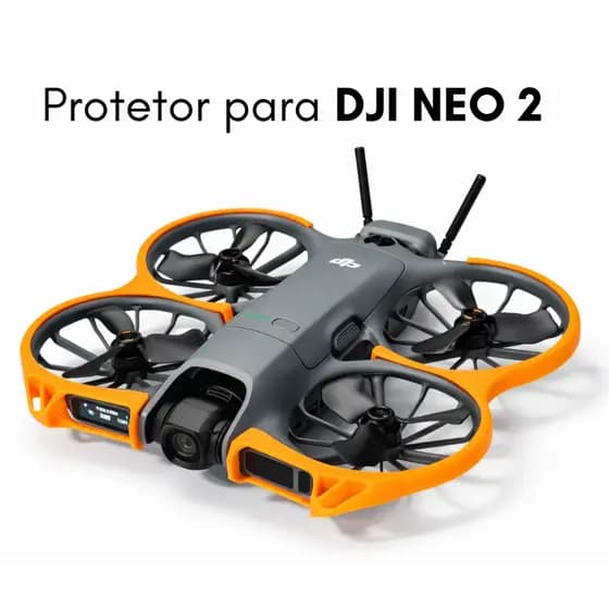 Bumper Protetor de Hélices Reforçado para Drone DJI Neo 2 Proteção 360 + BRINDE EXCLUSIVO DJI