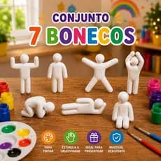 Kit Meccha Chameleon 7 Bonecos Para Pintura Personalização Customização Cenários Jogo
