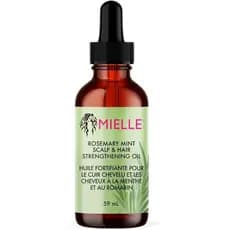Óleo Capilar Mielle de Alecrim e Menta com Biotina, Fortifica, Hidrata e Promove o Crescimento Capilar, Tratamento para