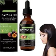 Óleo de Batana Grospe para Crescimento Capilar 60ml, Óleo Natural para Cabelos Secos e Danificados, Nutre o Couro Cabelu
