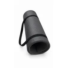 Colchonete Preto 100x50x10mm Pra exercicios Ioga e Pilates
