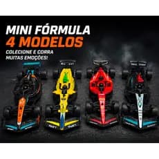 Miniatura Carro de Corrida Fórmula 1 com Fricção - Modelo Esportivo Colecionável - Alta Velocidade