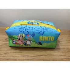 Estojo Escolar Personalizado  com Nome Bob Esponja