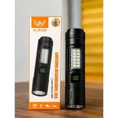 Mini Lanterna Tática Led Luz Forte Recarregável USB-C 7 Modos