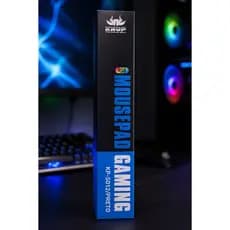 Mouse Pad Gamer RGB Médio KNUP KP-S012 Preto | Iluminação LED para PC e Notebook