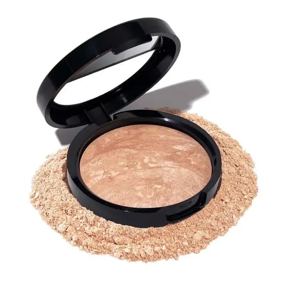 LAURA GELLER NEW YORK Base Corretora de Tom de Pele Baked Balancing, Premiada – Cor Clara – Proporciona cobertura leve a