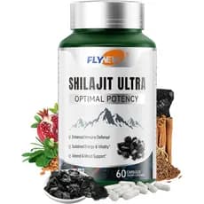 Shilajit para Homens e Mulheres, Shilajit com Ácido Fúlvico Natural e L-Arginina, Shilajit do Himalaia para Mais Potênci