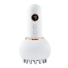 Massageador Corporal Portátil para Pernas e Abdômen - Ferramenta de Drenagem Linfática e Antinchaço com Calor e Vibração
