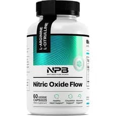 Suplementos de Óxido Nítrico Nature's Pure Blend para Homens – L-Arginina L-Citrulina – Suporte Cardíaco e Aumento da Ci