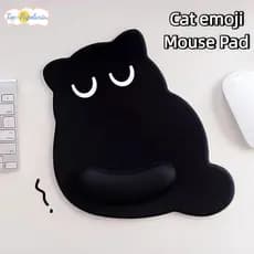 Mouse Pad Perfumado , Almofada De Digitação Macia Para Descanso De Pulso De Gato De Olhos Grandes , Ergonômico Antiderra