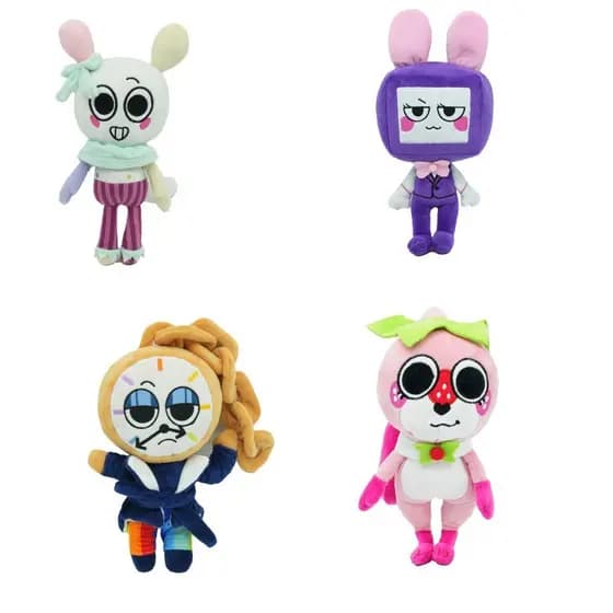 [Novo produto em estoque] Novo produto daddy 'sworldplush Dandy's World Boneca de brinquedo de pelúcia, brinquedo fofo i