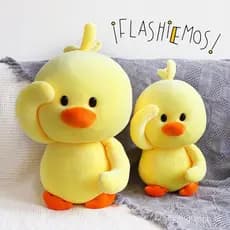 G3AO Almofada de Pelúcia em Forma de Pato Amarelo Fofo, Presente de Aniversário