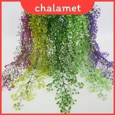 Videira Artificial Realista Falsa Da Flor Que Pendura Para A Decoração Animada Do Jardim E Partido