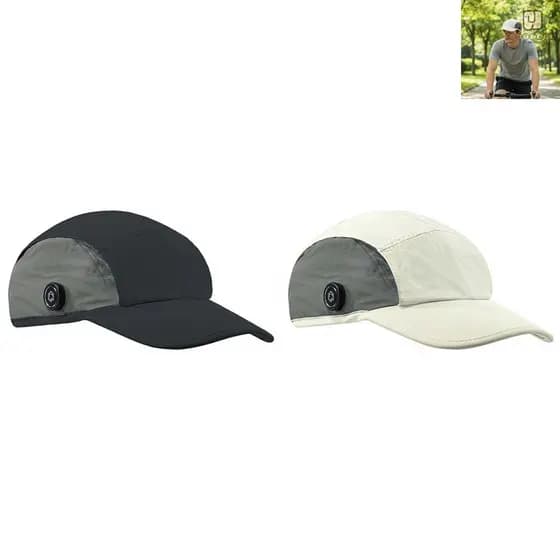 Boné De Beisebol Masculino De Nylon Respirável Leve Verão Casual Chapéu Para Atividades Ao Ar Livre