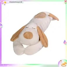 Boneca de pelúcia travesseiro papai cachorro