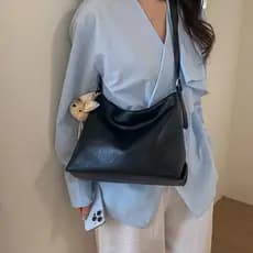 2026 Novo Estilo Moda Moda de Alto Valor Meninas Classe Commuter Bolsa Mensageiro de Grande Capacidade