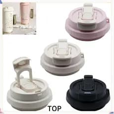 Tampa De Garrafa TOPABC , Copo De Plástico À Prova De Respingos Térmico De Substituição Lily of The Valley