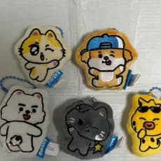 Pingente Porta-Cartões De Pelúcia-Chaveiro Para Mochila Escolar E Chaves