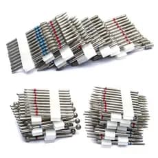 10 Pc/Set Diamante Prego Brocas Elétricas Manicure Pedicure Lixar Kits Ferramentas De Polimento MQGL