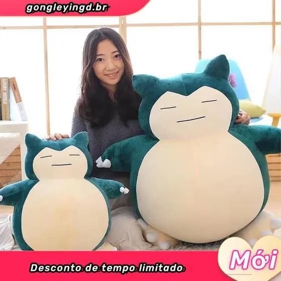 30/50 Cm Snorlax Jumbo Brinquedo De Pelúcia Macia Travesseiro Gigante Bonito Macio Boneca Para Crianças Meninos Adultos