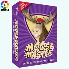Moose Master - Laugh Until You Cry or Pee Your Pants Fun Card Game