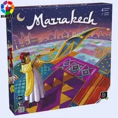 Marrakech | Jogo De Estratégia Para Famílias E Adultos Idades 8 + 2 A 4 Jogadores 20 Minutos
