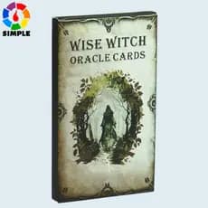 Wise Witch Oracle Cards 20Pcs English Version Fate Divination Tarot Card