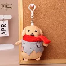 [H CHUOLICHUN] Boneca De Pelúcia Fofa Para Cachorro Com Molho De 12 Cm-Pendurada Engraçada Crianças